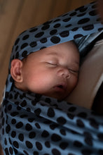 Laden Sie das Bild in den Galerie-Viewer, Coracor Abstract Dot Blue trikåsjal