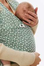 Ladda upp bild till gallerivisning, Coracor Big Dot Green trikåsjal