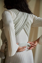 Ladda upp bild till gallerivisning, Coracor Natural Dye Olive trikåsjal