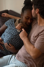 Laden Sie das Bild in den Galerie-Viewer, Coracor Abstract Dot Blue trikåsjal