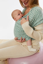 Ladda upp bild till gallerivisning, Coracor Big Dot Green trikåsjal