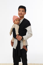 Ladda upp bild till gallerivisning, Coracor Solid Black trikåsjal