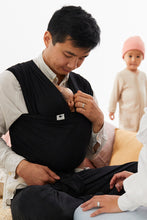 Ladda upp bild till gallerivisning, Coracor Solid Black trikåsjal