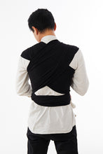 Ladda upp bild till gallerivisning, Coracor Solid Black trikåsjal