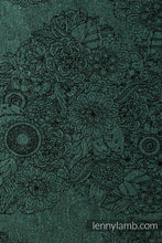 Load image into Gallery viewer, Lenny Lamb Woven Baby Wrap - WILD WINE - IVY - 51% cotton, 49% silk