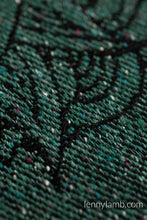 Load image into Gallery viewer, LennyHybrid Half Buckle Carrier - WILD WINE - IVY - 51% cotton, 49% silk - Standard