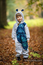 Load image into Gallery viewer, Jumpsuit - GRAY MELANGE & JURASSIC PARK - EVOLUTION - Begagnad