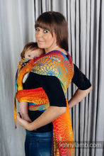 Load image into Gallery viewer, Wrap-Tai Carrier - RAINBOW LOTUS - 100% cotton