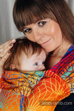Load image into Gallery viewer, Wrap-Tai Carrier - RAINBOW LOTUS - 100% cotton