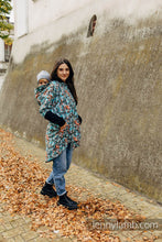 Ladda upp bild till gallerivisning, Asymmetrical Hoodie - Tropical Garden - Utförsäljning!