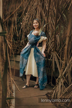 Load image into Gallery viewer, LennyHybrid Half Buckle Carrier - RAINFOREST - NOCTURNAL - 54% Cotton, 46% Tencel™ - Standard