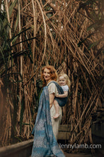 Laden Sie das Bild in den Galerie-Viewer, Lenny Lamb Woven Baby Wrap/Vävd sjal - RAINFOREST - NOCTURNAL - 54% bomull, 46% Tencel™
