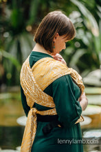 Laden Sie das Bild in den Galerie-Viewer, LennyHybrid Half Buckle Carrier - WILD SOUL - AURUM - 100% bambu viskos - Standard