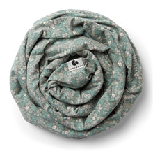 Ladda upp bild till gallerivisning, Coracor Tinyflower Green trikåsjal