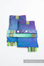 Load image into Gallery viewer, Drool Pads - PEACOCK’S TAIL - FANTASY