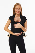 Ladda upp bild till gallerivisning, Coracor Solid Black trikåsjal