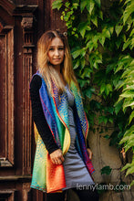 Load image into Gallery viewer, Long Cardigan - RAINBOW LOTUS