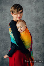 Load image into Gallery viewer, Ring sling - RAINBOW LOTUS - 100% cotton