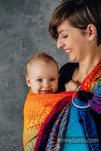 Load image into Gallery viewer, Ring sling - RAINBOW LOTUS - 100% cotton