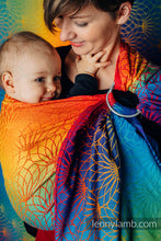 Load image into Gallery viewer, Ring sling - RAINBOW LOTUS - 100% cotton