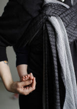 Load image into Gallery viewer, Vanamo Woven Wrap - Solki Graniitti Dark - 100% organic cotton