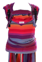 Load image into Gallery viewer, Wompat ILO Wrap Tai Spectra Red - 100% organic cotton