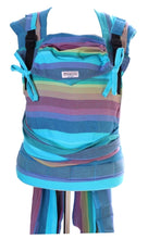 Load image into Gallery viewer, Wompat ILO Wrap Tai Spectra Blue - 100% organic cotton