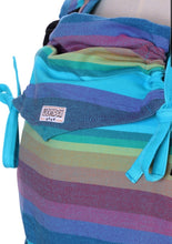 Load image into Gallery viewer, Wompat ILO Wrap Tai Spectra Blue - 100% organic cotton