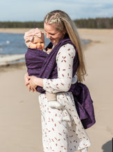 Load image into Gallery viewer, Vanamo Woven Wrap - Kide Krookus - 55% organic cotton, 30% linen, 15% bourette silk