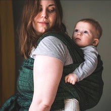 Load image into Gallery viewer, Vanamo Woven Wrap - Kide Nokkonen - 40% organic cotton, 30% linen, 30% merino wool