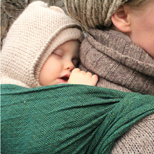 Ladda upp bild till gallerivisning, Vanamo Woven Wrap/Vävd sjal - Solki Havuja - 100% ekologisk bomull