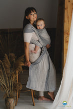 Load image into Gallery viewer, Little Frog Baby Wrap - Lovely Sandstorm - 100% combed cotton