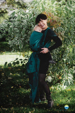 Load image into Gallery viewer, Little Frog Baby Wrap - Teal Wanderlust - 100% combed cotton