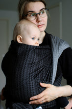 Load image into Gallery viewer, Vanamo Woven Wrap - Solki Graniitti Dark - 100% organic cotton