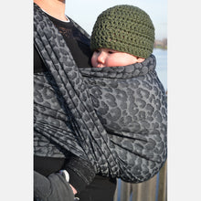 Load image into Gallery viewer, Yaro woven wrap - Pussycat Black Gray - 100% cotton