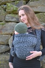 Load image into Gallery viewer, Yaro woven wrap - Pussycat Black Gray - 100% cotton