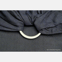 Ladda upp bild till gallerivisning, Yaro ringsjal - Turtle Black Ring Sling - 100% bomull