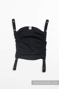 Huva för bärsele - LITTLE HERRINGBONE BLACK EBONY
