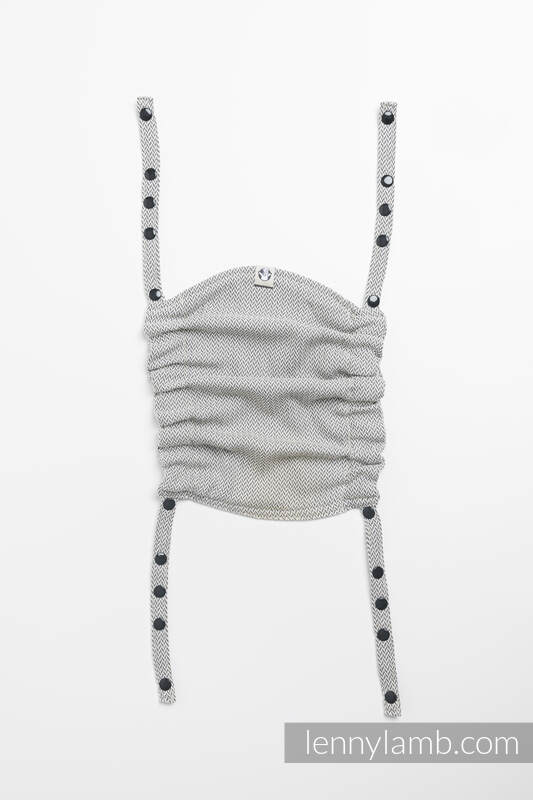 Huva för bärsele - LITTLE HERRINGBONE GREY