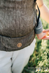 LennyLight Carrier - ARROW - WOOD - 100% linen