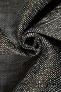 Lenny Lamb Woven Baby Wrap - ARROW - WOOD - 100% linen