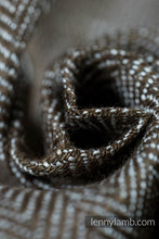Load image into Gallery viewer, Lenny Lamb Woven Baby Wrap - ARROW - WOOD - 100% linen

