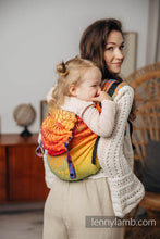 Ladda upp bild till gallerivisning, Onbuhimo PRO Carrier - RAINBOW LOTUS - 100% Bomull
