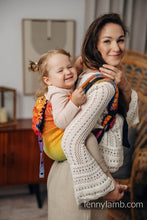Ladda upp bild till gallerivisning, Onbuhimo PRO Carrier - RAINBOW LOTUS - 100% Bomull
