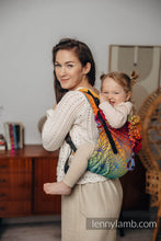 Ladda upp bild till gallerivisning, Onbuhimo PRO Carrier - RAINBOW LOTUS - 100% Bomull
