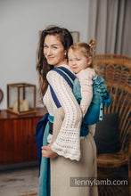 Laden Sie das Bild in den Galerie-Viewer, LennyHybrid Half Buckle Carrier - AIRGLOW - 100% bomull - Preschool

