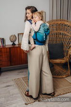 Laden Sie das Bild in den Galerie-Viewer, LennyHybrid Half Buckle Carrier - AIRGLOW - 100% bomull - Preschool

