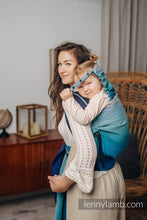 Laden Sie das Bild in den Galerie-Viewer, LennyHybrid Half Buckle Carrier - AIRGLOW - 100% bomull - Preschool
