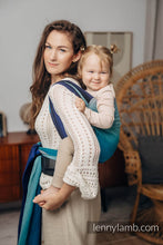 Laden Sie das Bild in den Galerie-Viewer, LennyHybrid Half Buckle Carrier - AIRGLOW - 100% bomull - Preschool
