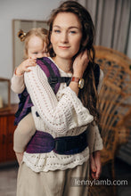 Laden Sie das Bild in den Galerie-Viewer, LennyPreschool Carrier - WILD WINE - BOUQUET - 100% bomull
